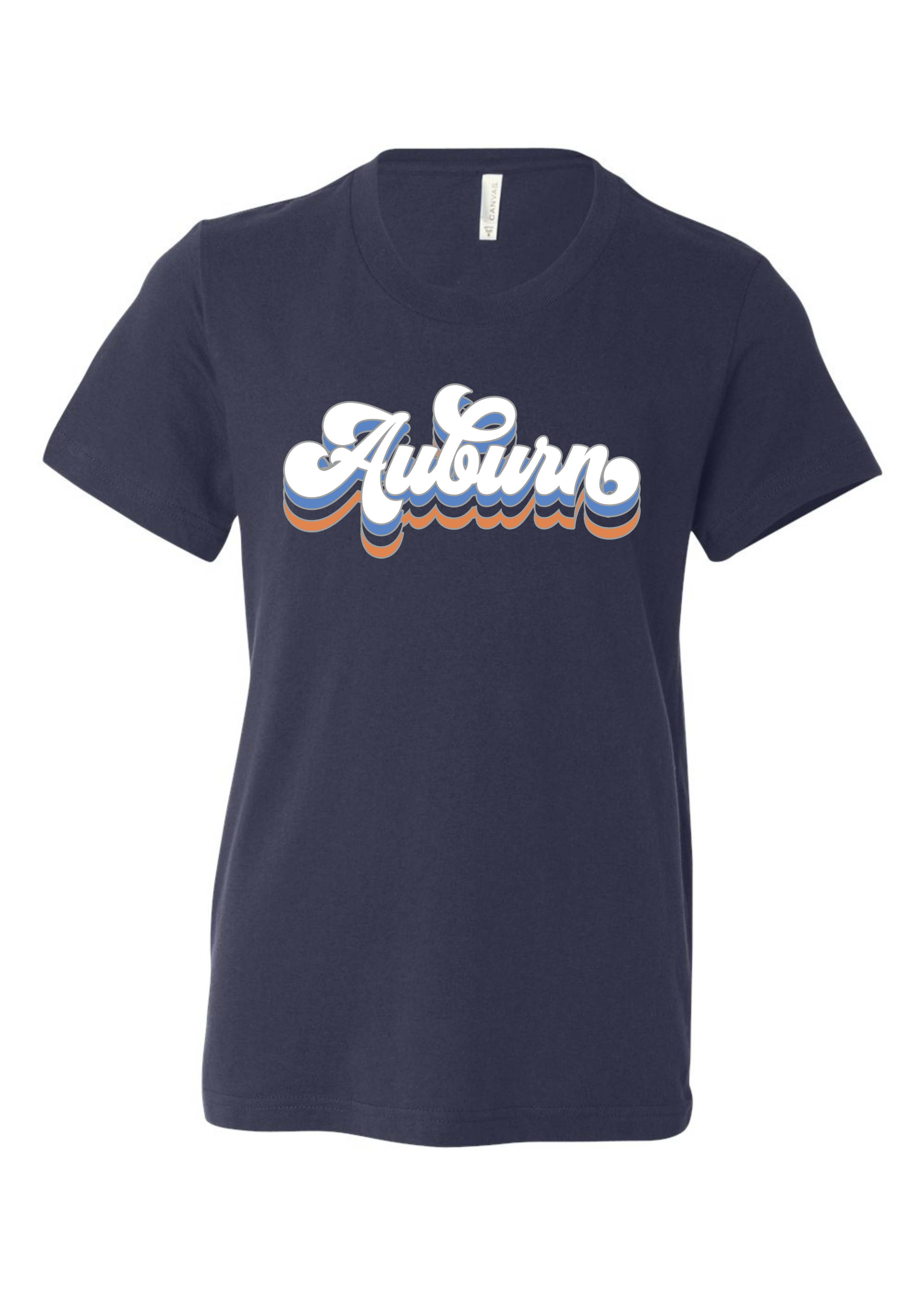 Groovy Auburn | Kids Tee-Youth - Tops - Tees-Sister Shirts-Sister Shirts, Cute & Custom Tees for Mama & Littles in Trussville, Alabama.