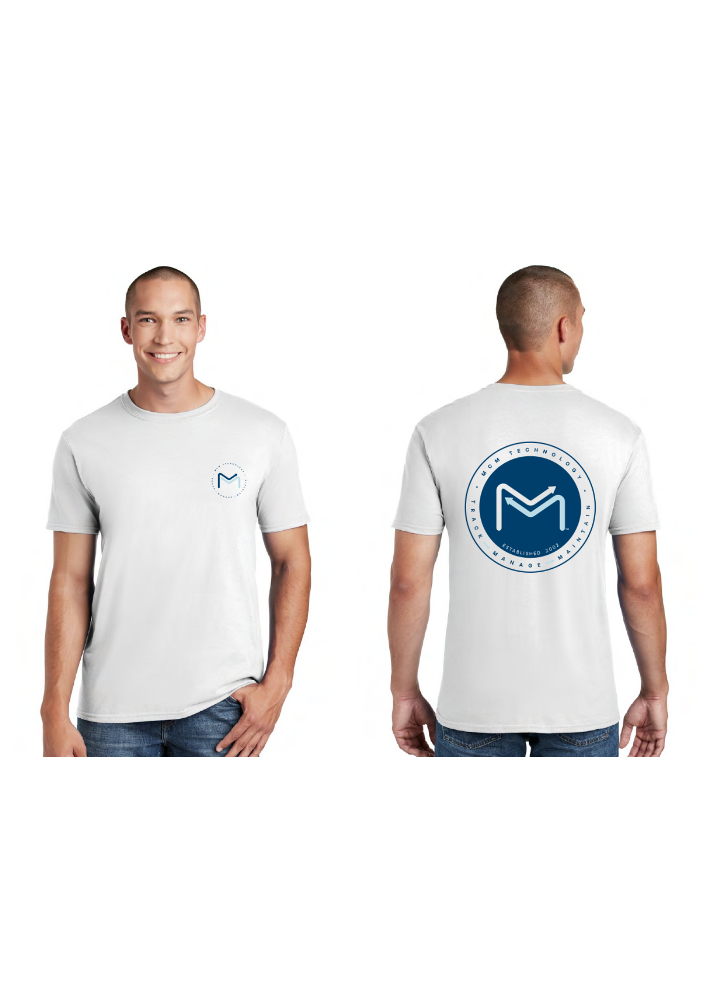 Mcmtech Circle | Pocket+Back | Adult Tee-Sister Shirts-Sister Shirts, Cute & Custom Tees for Mama & Littles in Trussville, Alabama.