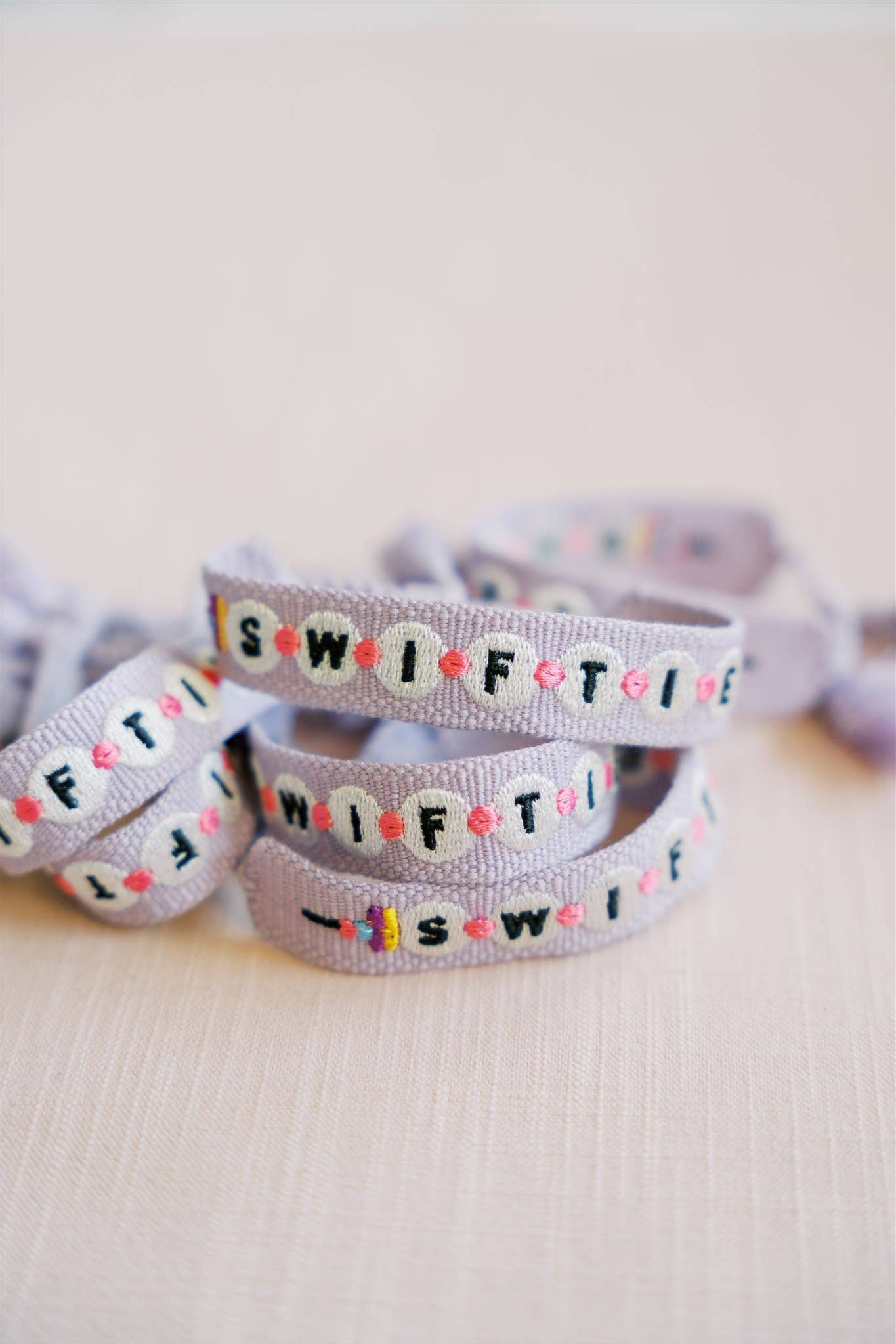 Swiftie | Woven Bracelet-Women - Jewelry - Bracelets-Gracefully Made Art-Sister Shirts, Cute & Custom Tees for Mama & Littles in Trussville, Alabama.