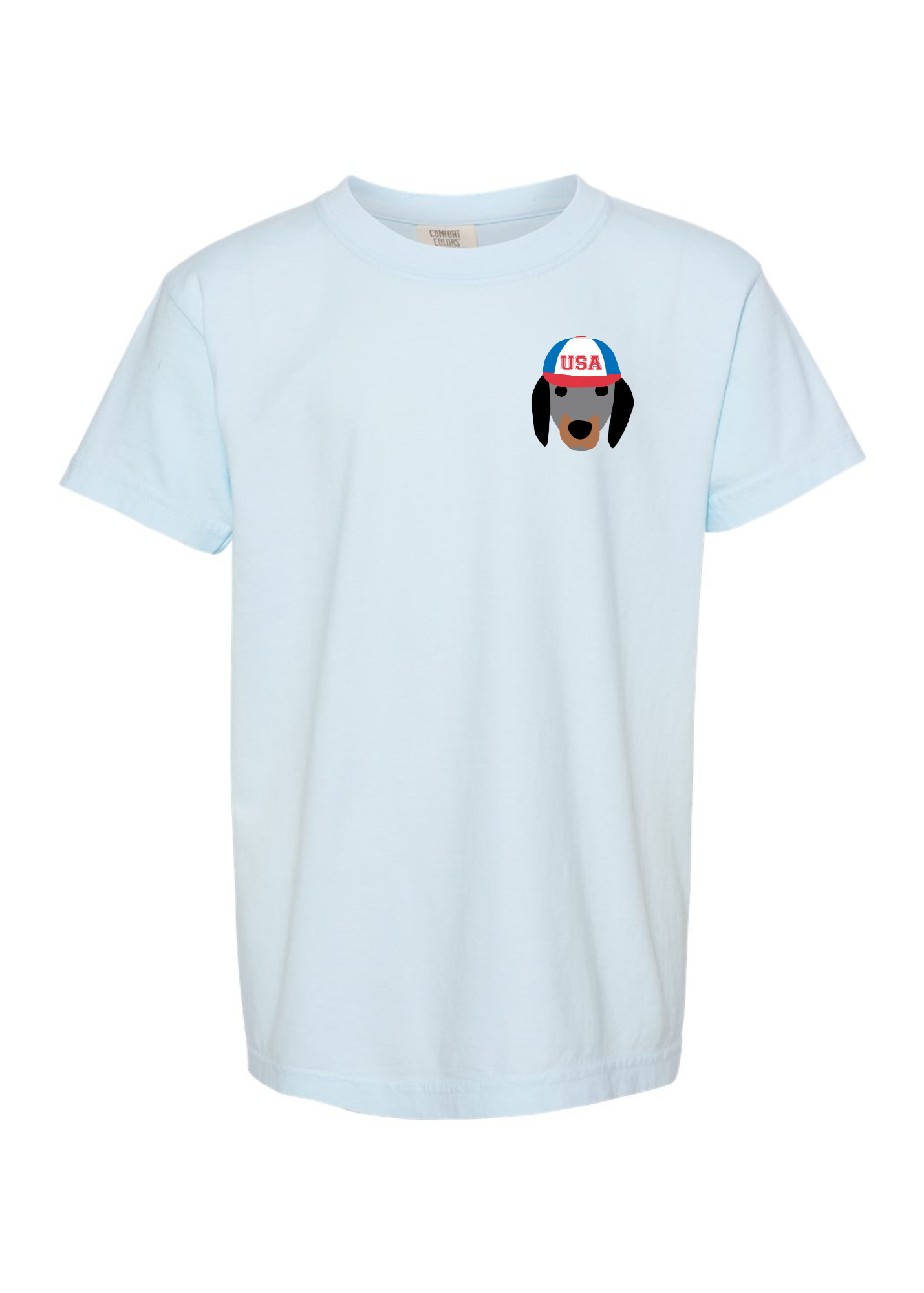 Pawty in the USA | Kids Tee-Kids Tees-Sister Shirts-Sister Shirts, Cute & Custom Tees for Mama & Littles in Trussville, Alabama.