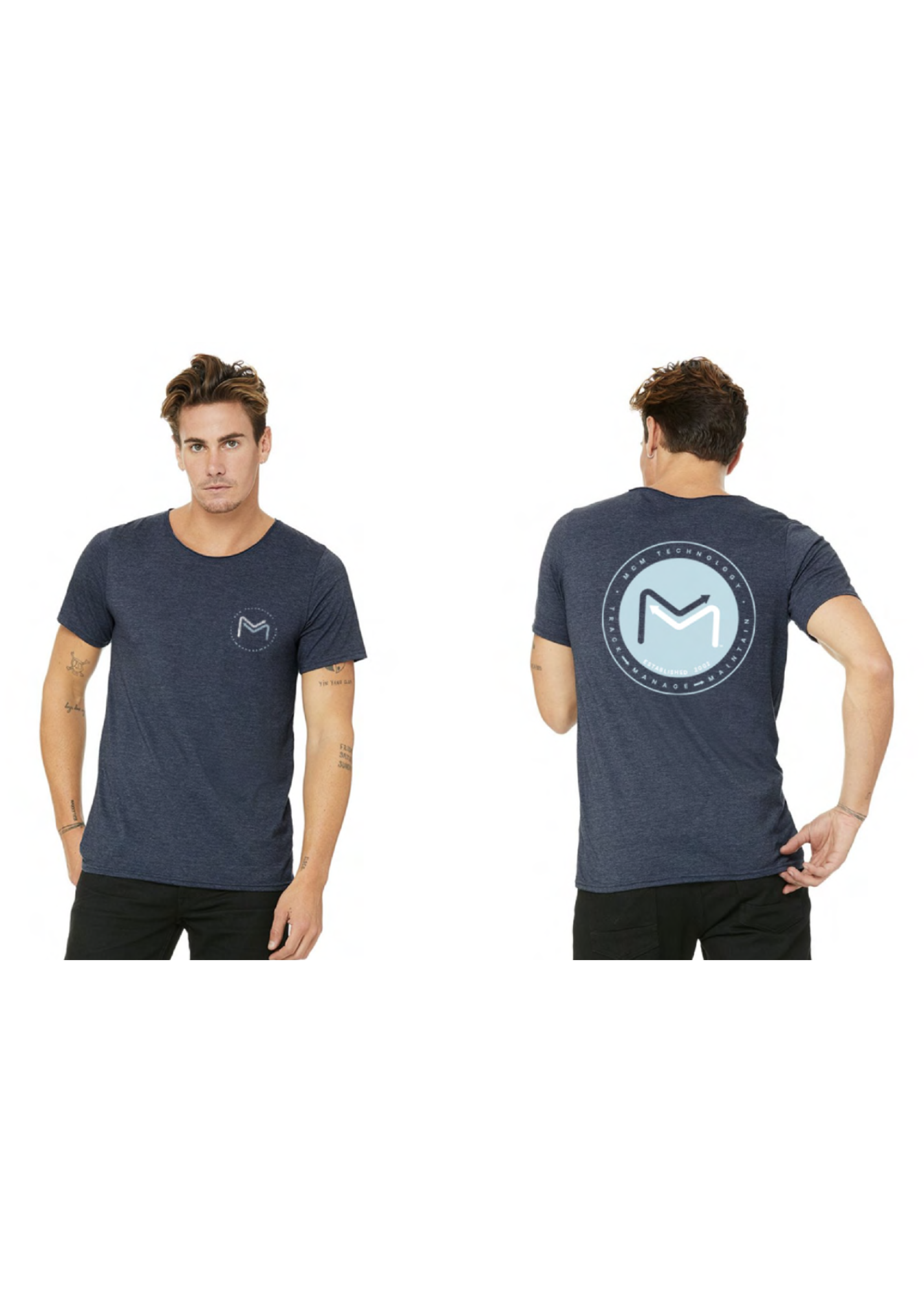 Mcmtech Circle | Pocket+Back | Adult Tee-Adult Tee-Sister Shirts-Sister Shirts, Cute & Custom Tees for Mama & Littles in Trussville, Alabama.