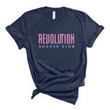 Revolution Soccer Club | Adult Tee-Womens - Tops - Tees-Sister Shirts-Sister Shirts, Cute & Custom Tees for Mama & Littles in Trussville, Alabama.