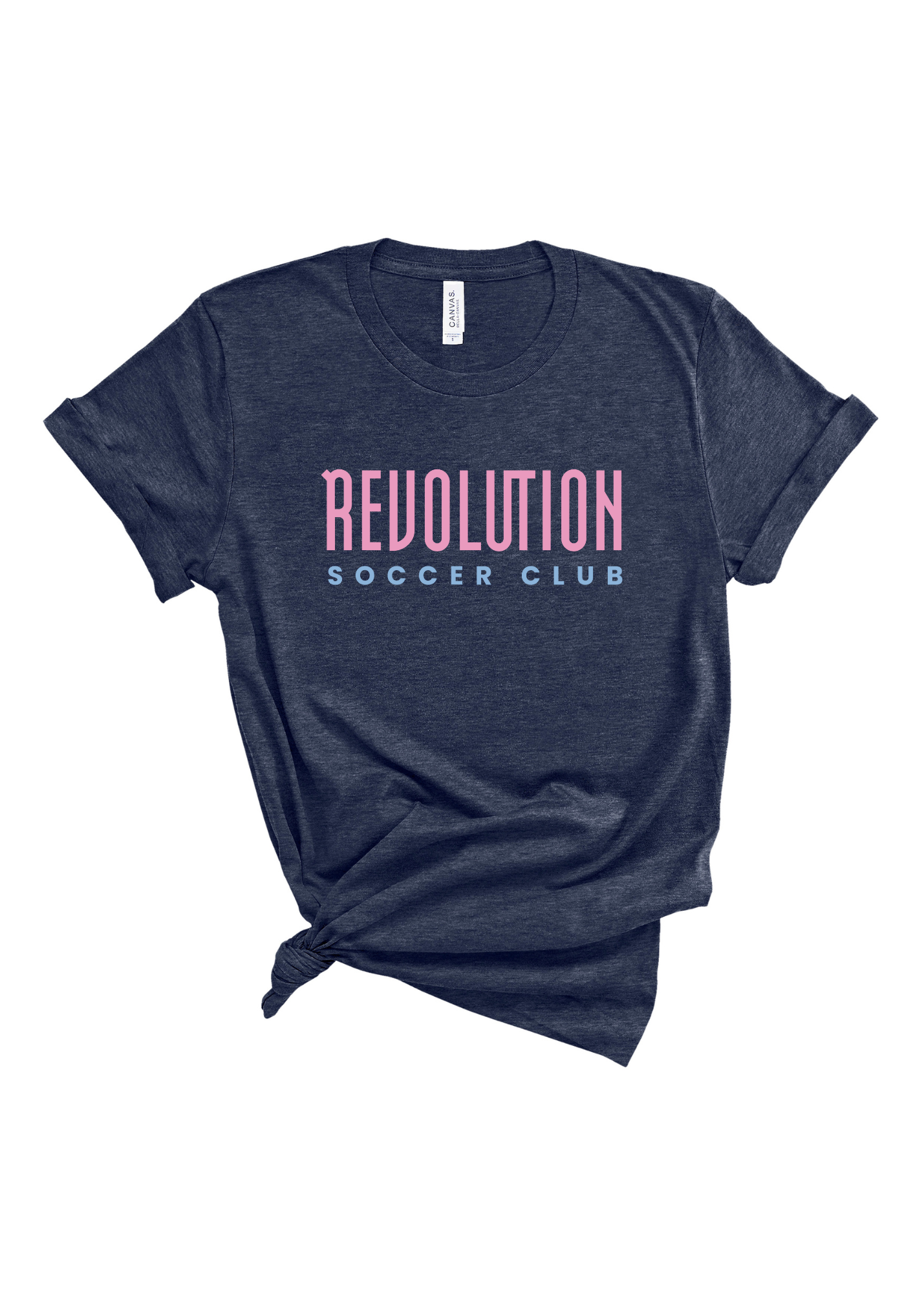 Revolution Soccer Club | Adult Tee-Womens - Tops - Tees-Sister Shirts-Sister Shirts, Cute & Custom Tees for Mama & Littles in Trussville, Alabama.