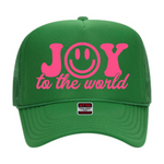 Joy to the World | Youth + Adult Trucker Hat-Hats-Sister Shirts-Sister Shirts, Cute & Custom Tees for Mama & Littles in Trussville, Alabama.