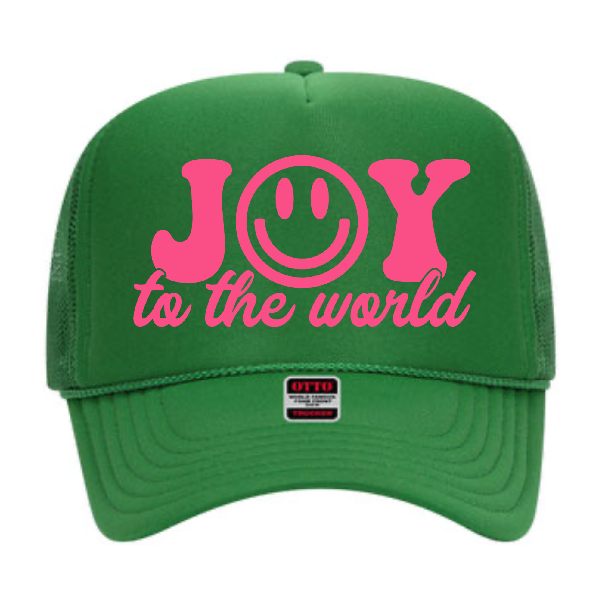 Joy to the World | Youth + Adult Trucker Hat-Hats-Sister Shirts-Sister Shirts, Cute & Custom Tees for Mama & Littles in Trussville, Alabama.