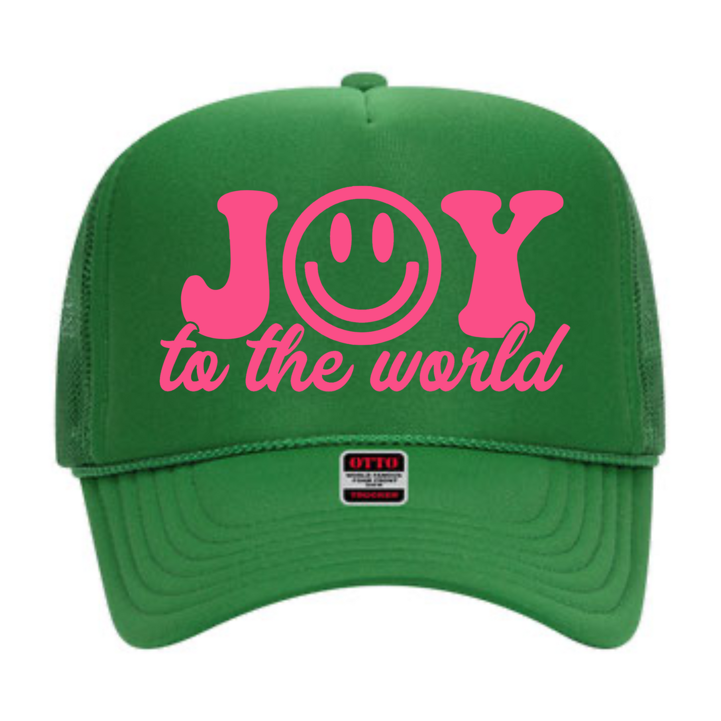 Joy to the World | Adult Trucker Hat-Hats-Sister Shirts-Sister Shirts, Cute & Custom Tees for Mama & Littles in Trussville, Alabama.