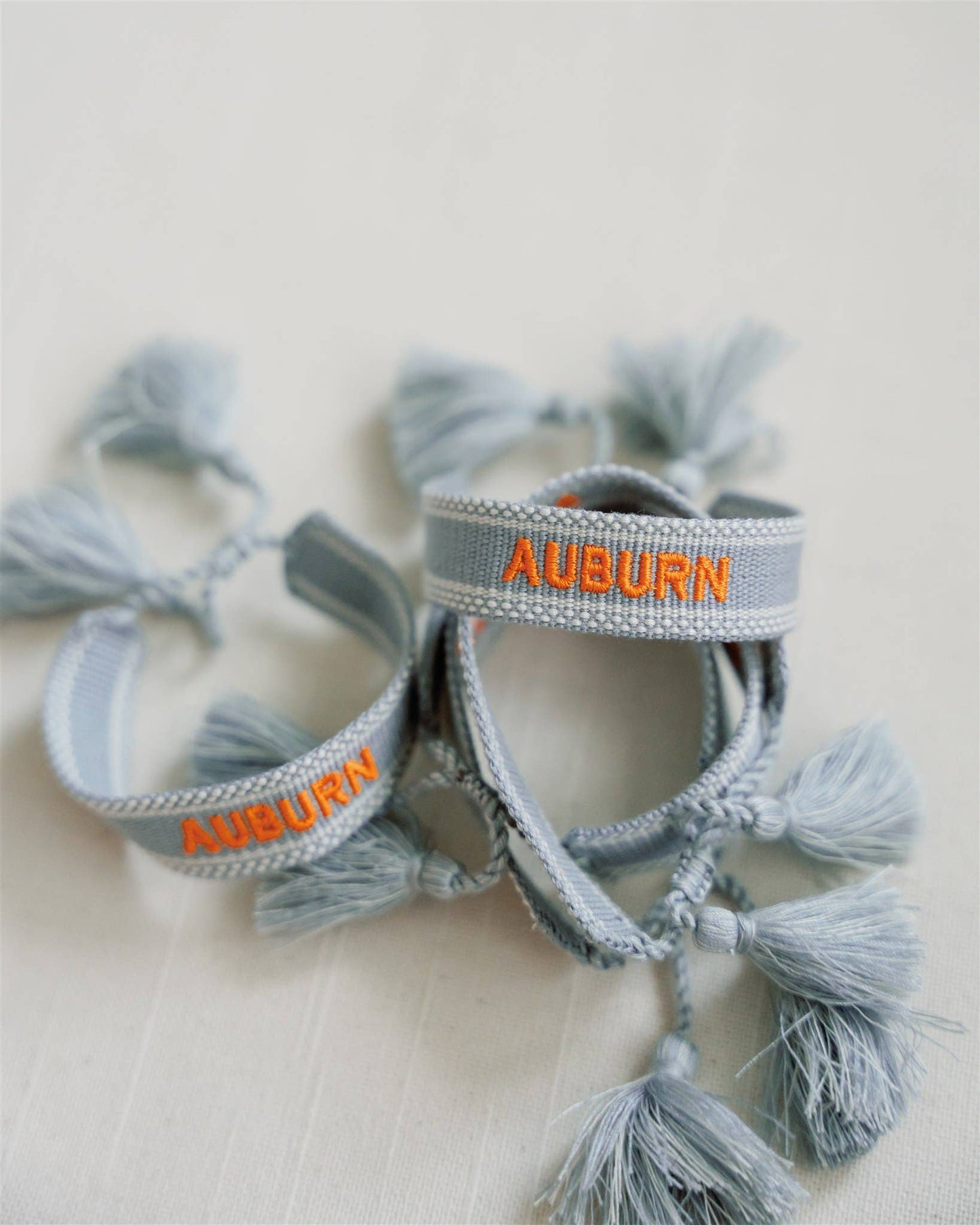 Auburn University | Woven Bracelet-Gracefully Made Art-Sister Shirts, Cute & Custom Tees for Mama & Littles in Trussville, Alabama.