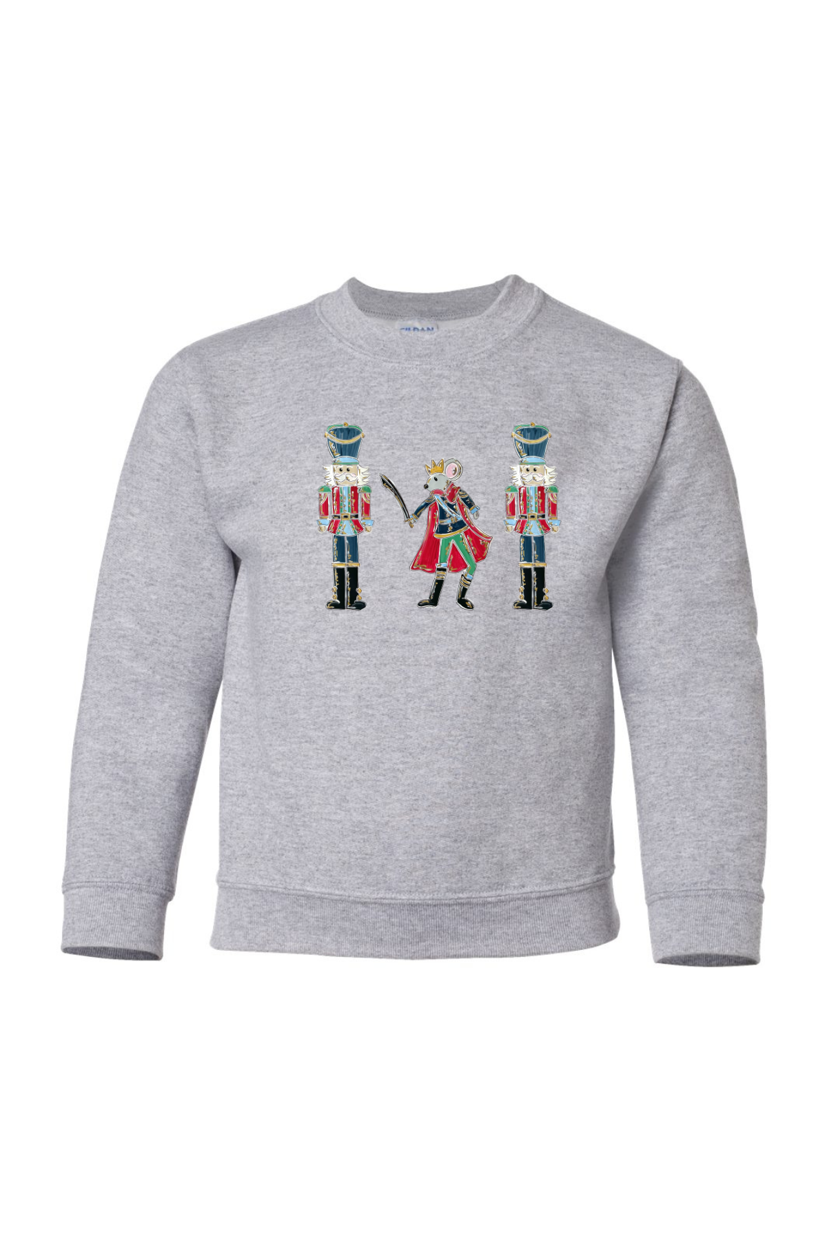 DL Designs Nutcracker | Toddler Fleece Crewneck-Kids Crewneck-Sister Shirts-Sister Shirts, Cute & Custom Tees for Mama & Littles in Trussville, Alabama.