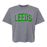 Leeds Foil | Mom Crop Tee-Womens - Tops - Tees-Sister Shirts-Sister Shirts, Cute & Custom Tees for Mama & Littles in Trussville, Alabama.