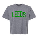 Leeds Foil | Mom Crop Tee-Womens - Tops - Tees-Sister Shirts-Sister Shirts, Cute & Custom Tees for Mama & Littles in Trussville, Alabama.