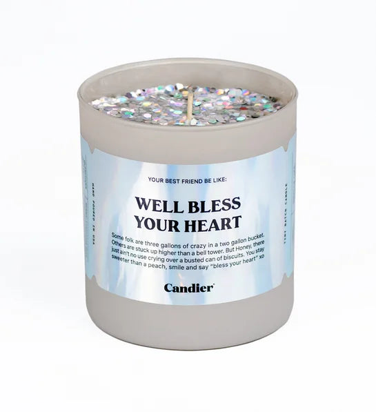 Bless Your Heart | Candle-Home - Fragrance - Candles-Candier-Sister Shirts, Cute & Custom Tees for Mama & Littles in Trussville, Alabama.