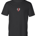 Red Storm Base Minimal | Adult Performance Tee-Mens - Tops - Tees-Sister Shirts-Sister Shirts, Cute & Custom Tees for Mama & Littles in Trussville, Alabama.