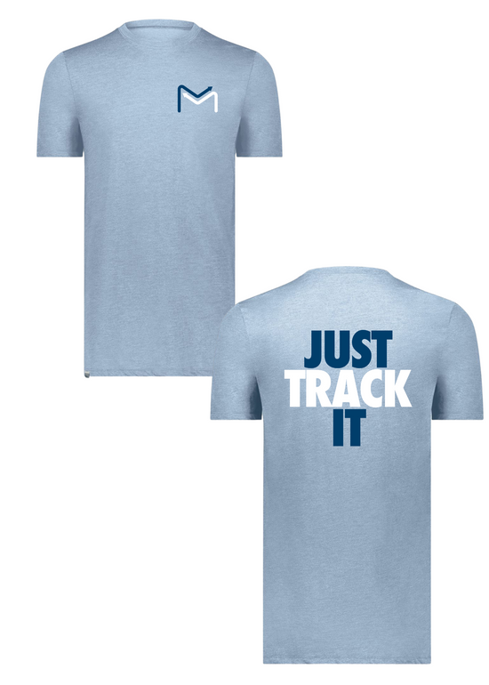 Just Track It | Pocket+Back | Adult Performance Tee-Performance Tee-Sister Shirts-Sister Shirts, Cute & Custom Tees for Mama & Littles in Trussville, Alabama.