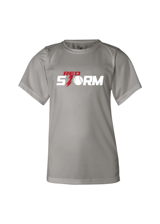 Red Storm | Youth Performance Tee-Sister Shirts-Sister Shirts, Cute & Custom Tees for Mama & Littles in Trussville, Alabama.