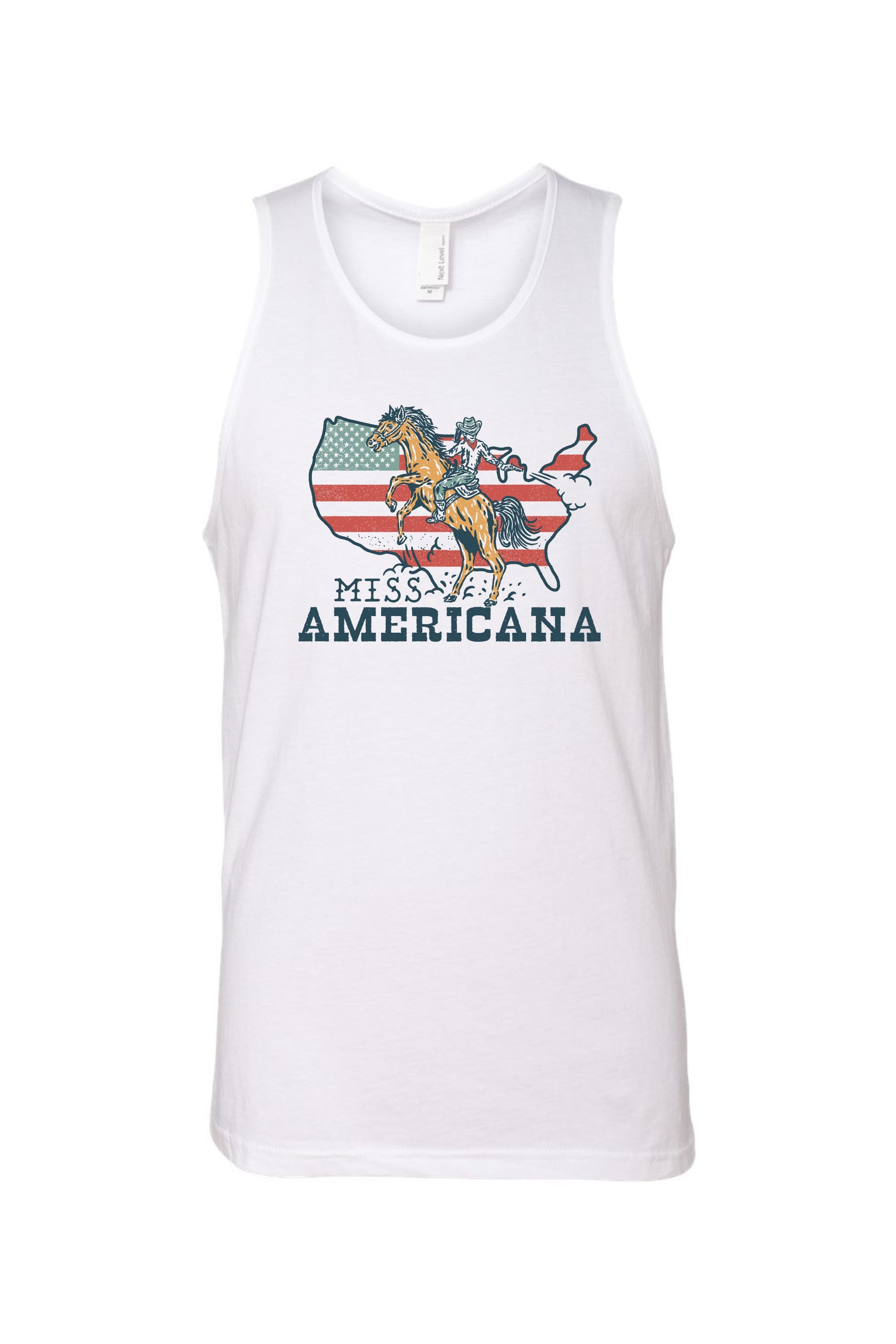 Miss Americana | Adult Tank-Adult Tank-Sister Shirts-Sister Shirts, Cute & Custom Tees for Mama & Littles in Trussville, Alabama.