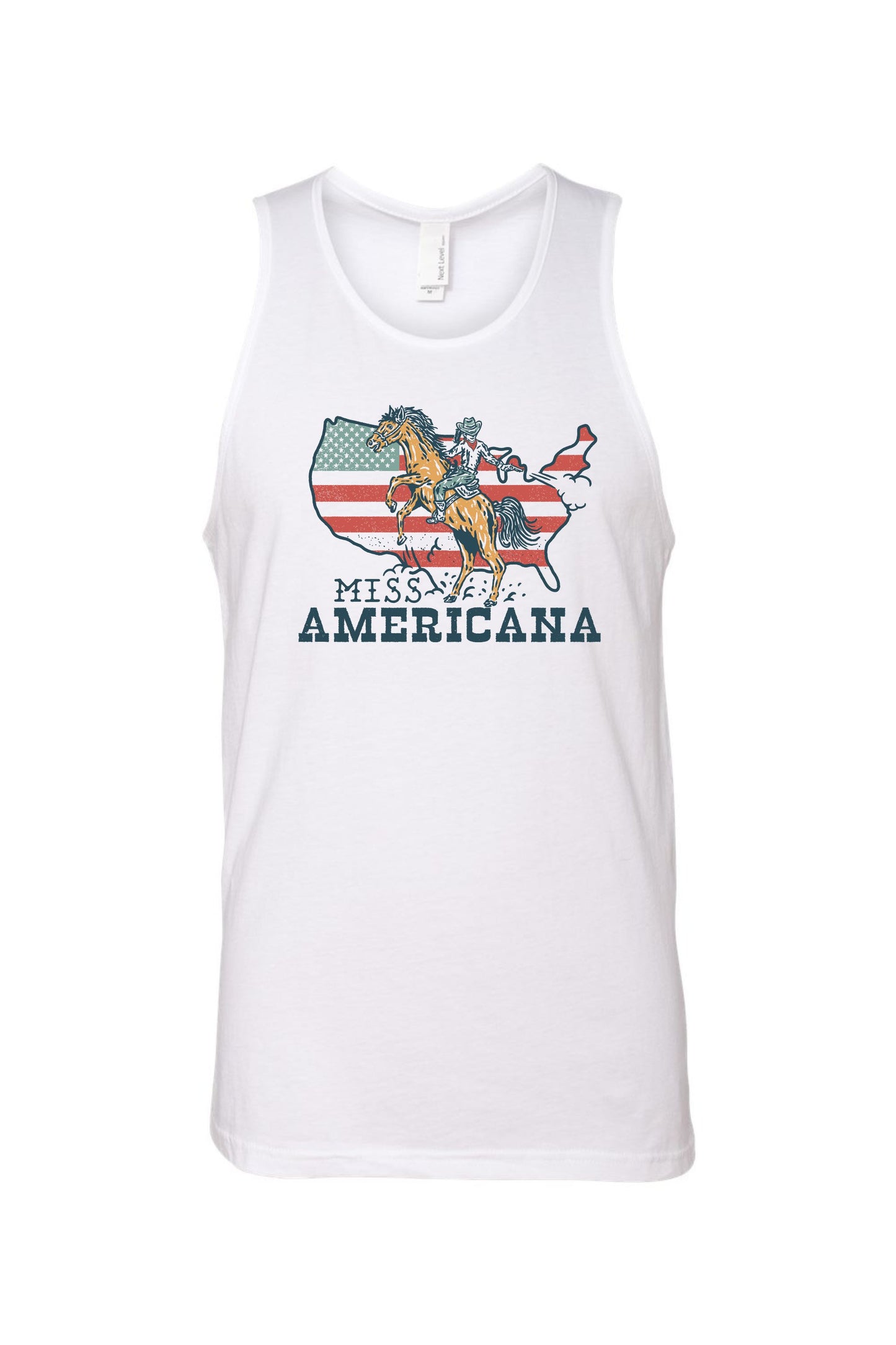 Miss Americana | Adult Tank-Sister Shirts-Sister Shirts, Cute & Custom Tees for Mama & Littles in Trussville, Alabama.