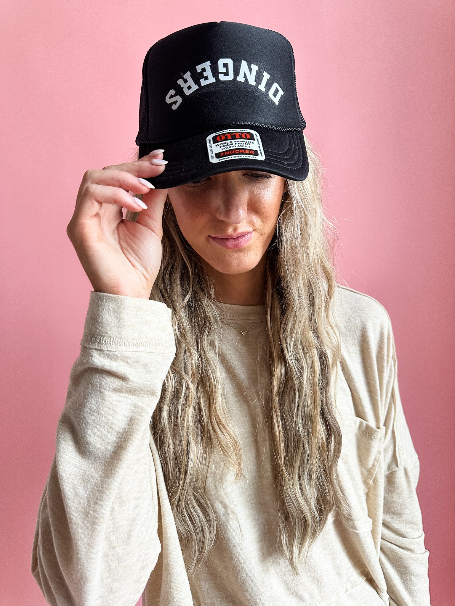 Dingers | Youth Hat-Youth - Accessories - Hats-Sister Shirts-Sister Shirts, Cute & Custom Tees for Mama & Littles in Trussville, Alabama.