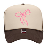 Oversized Bow | Adult Trucker Hat-Women - Accessories - Hats-Sister Shirts-Sister Shirts, Cute & Custom Tees for Mama & Littles in Trussville, Alabama.