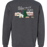 Small Town Christmas | Kids Crewneck | RTS-Kids Crewneck-Sister Shirts-Sister Shirts, Cute & Custom Tees for Mama & Littles in Trussville, Alabama.