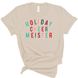 Holiday Cheer Meister | Adult Tee-Adult Tee-Sister Shirts-Sister Shirts, Cute & Custom Tees for Mama & Littles in Trussville, Alabama.