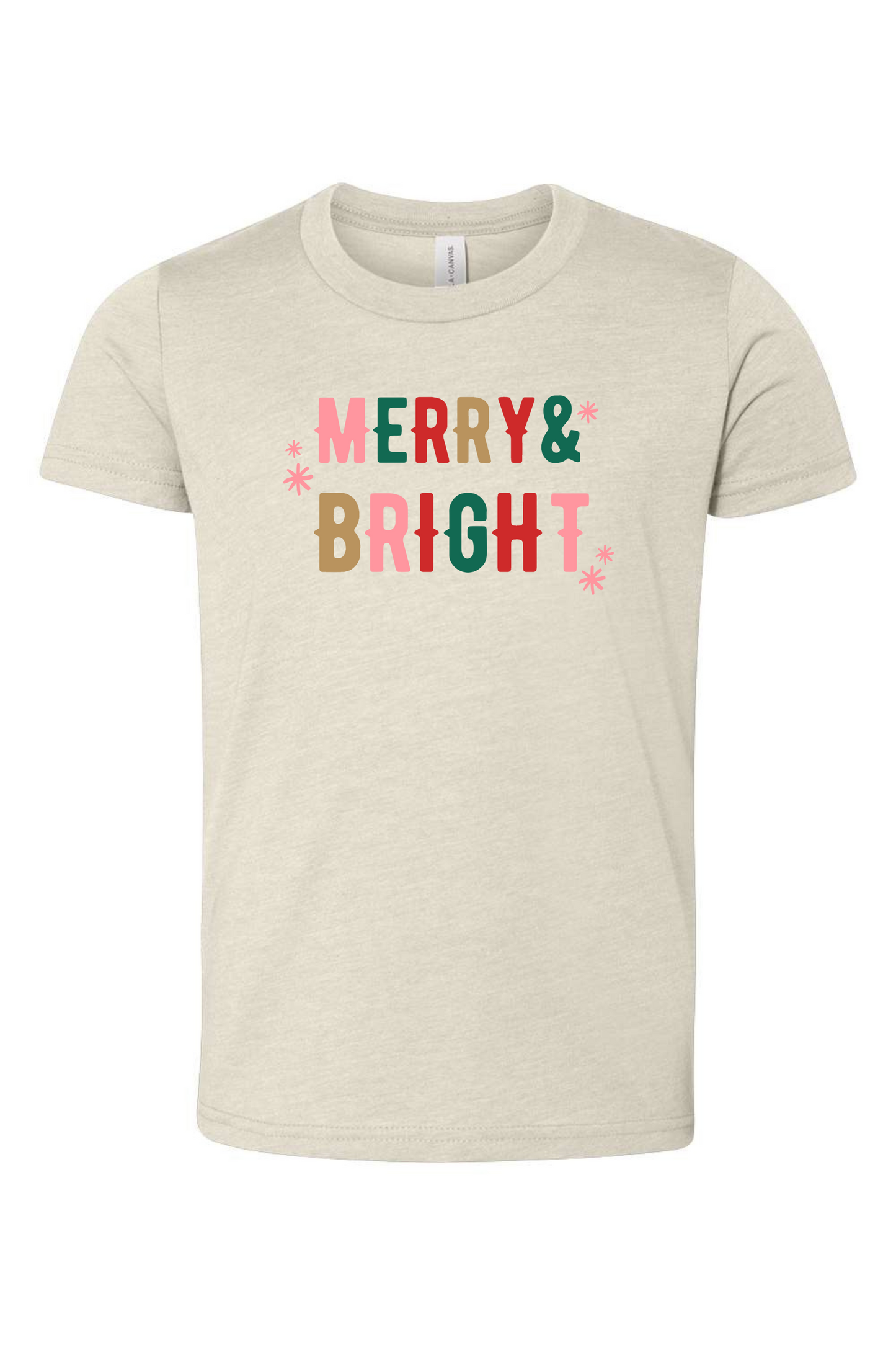 Merry + Bright | Kids Tee-Kids Tees-Sister Shirts-Sister Shirts, Cute & Custom Tees for Mama & Littles in Trussville, Alabama.