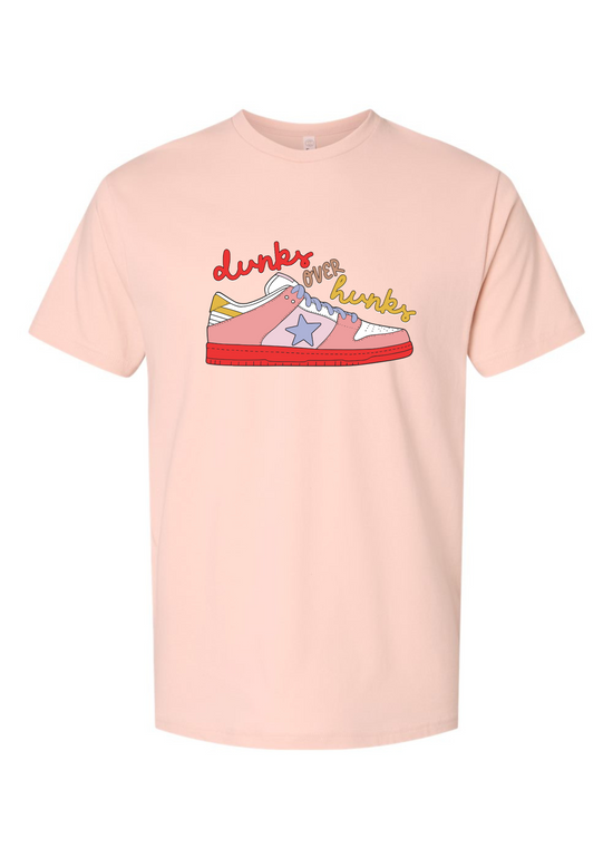 Dunks Over Hunks | Adult Tee-Adult Tee-Sister Shirts-Sister Shirts, Cute & Custom Tees for Mama & Littles in Trussville, Alabama.