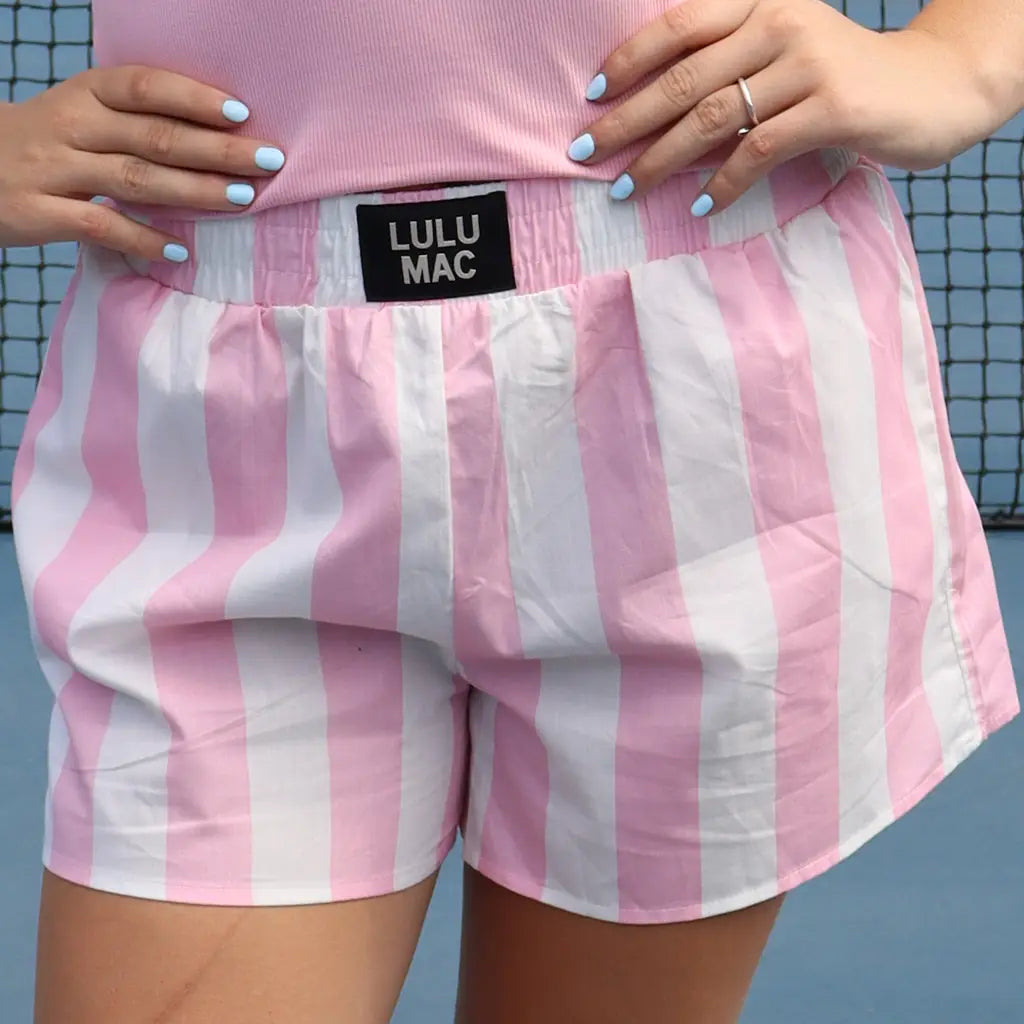 Lulu Mac Boxer Shorts | Preorder-women - bottoms - shorts-Sister Shirts-Sister Shirts, Cute & Custom Tees for Mama & Littles in Trussville, Alabama.