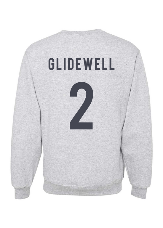 Customizable Player Name + Number | Add-on-Adult Crewneck-Sister Shirts-Sister Shirts, Cute & Custom Tees for Mama & Littles in Trussville, Alabama.