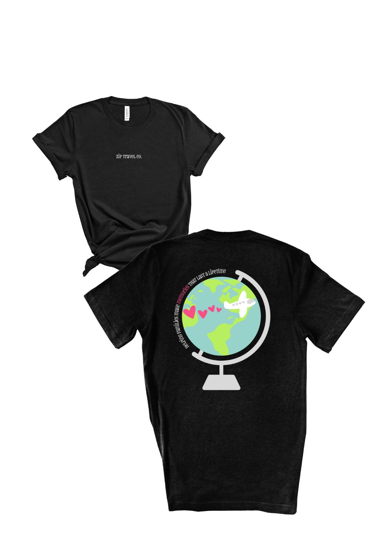 Zip Travel Co | Adult Tee-Sister Shirts-Sister Shirts, Cute & Custom Tees for Mama & Littles in Trussville, Alabama.