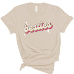 Besties | Adult Tee-Womens - Tops - Tees-Sister Shirts-Sister Shirts, Cute & Custom Tees for Mama & Littles in Trussville, Alabama.