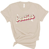 Besties | Adult Tee-Womens - Tops - Tees-Sister Shirts-Sister Shirts, Cute & Custom Tees for Mama & Littles in Trussville, Alabama.