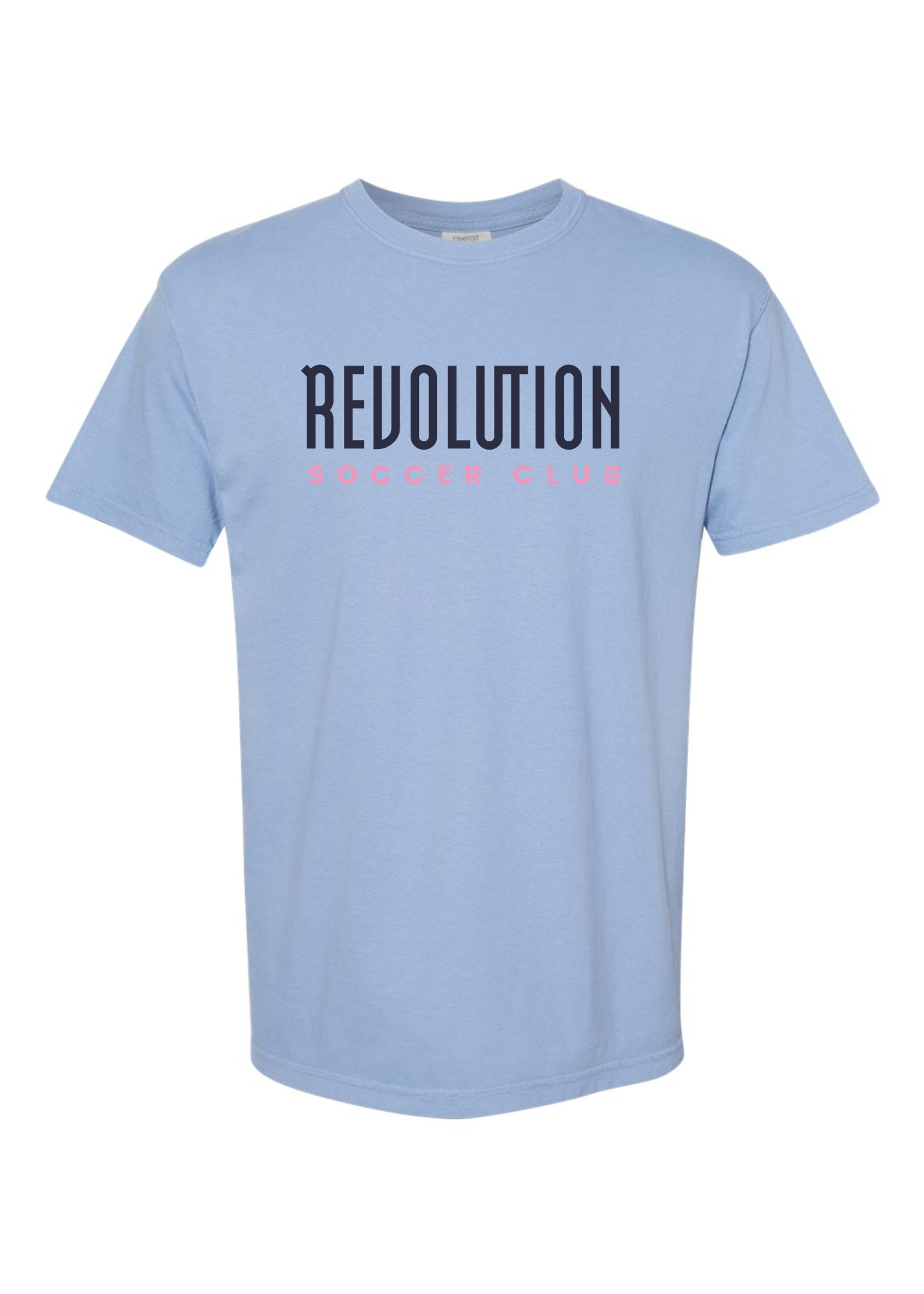 Revolution Soccer Club | Adult Garment Dyed Tee-Womens - Tops - Tees-Sister Shirts-Sister Shirts, Cute & Custom Tees for Mama & Littles in Trussville, Alabama.
