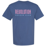 Revolution Soccer Club | Adult Garment Dyed Tee-Womens - Tops - Tees-Sister Shirts-Sister Shirts, Cute & Custom Tees for Mama & Littles in Trussville, Alabama.