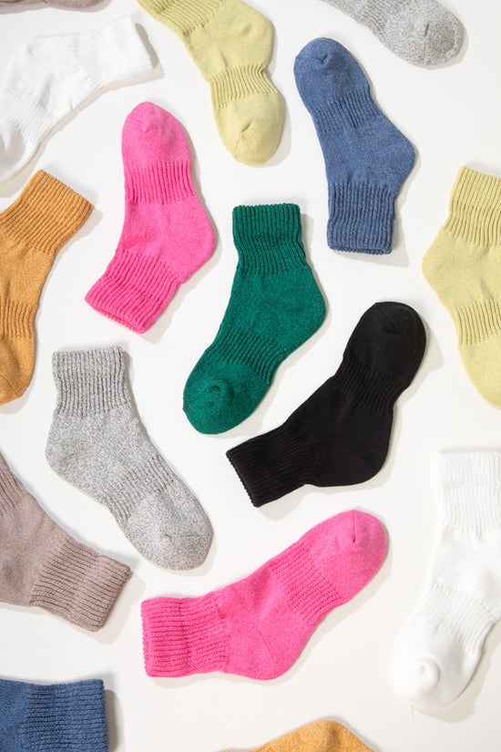 Cozy Socks | Lime-Women - Accessories - Socks-Very J-Sister Shirts, Cute & Custom Tees for Mama & Littles in Trussville, Alabama.