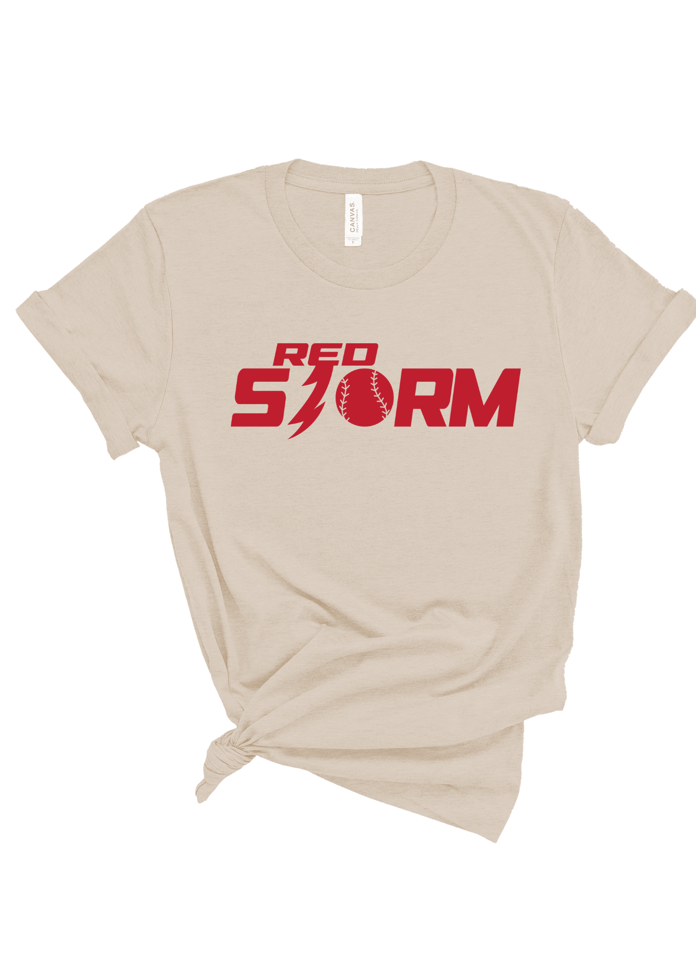 Red Storm | Adult Tee-Womens - Tops - Tees-Sister Shirts-Sister Shirts, Cute & Custom Tees for Mama & Littles in Trussville, Alabama.