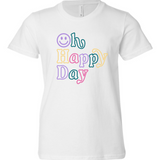 Oh Happy Day | Kids Tee-Youth - Tops - Tees-Sister Shirts-Sister Shirts, Cute & Custom Tees for Mama & Littles in Trussville, Alabama.