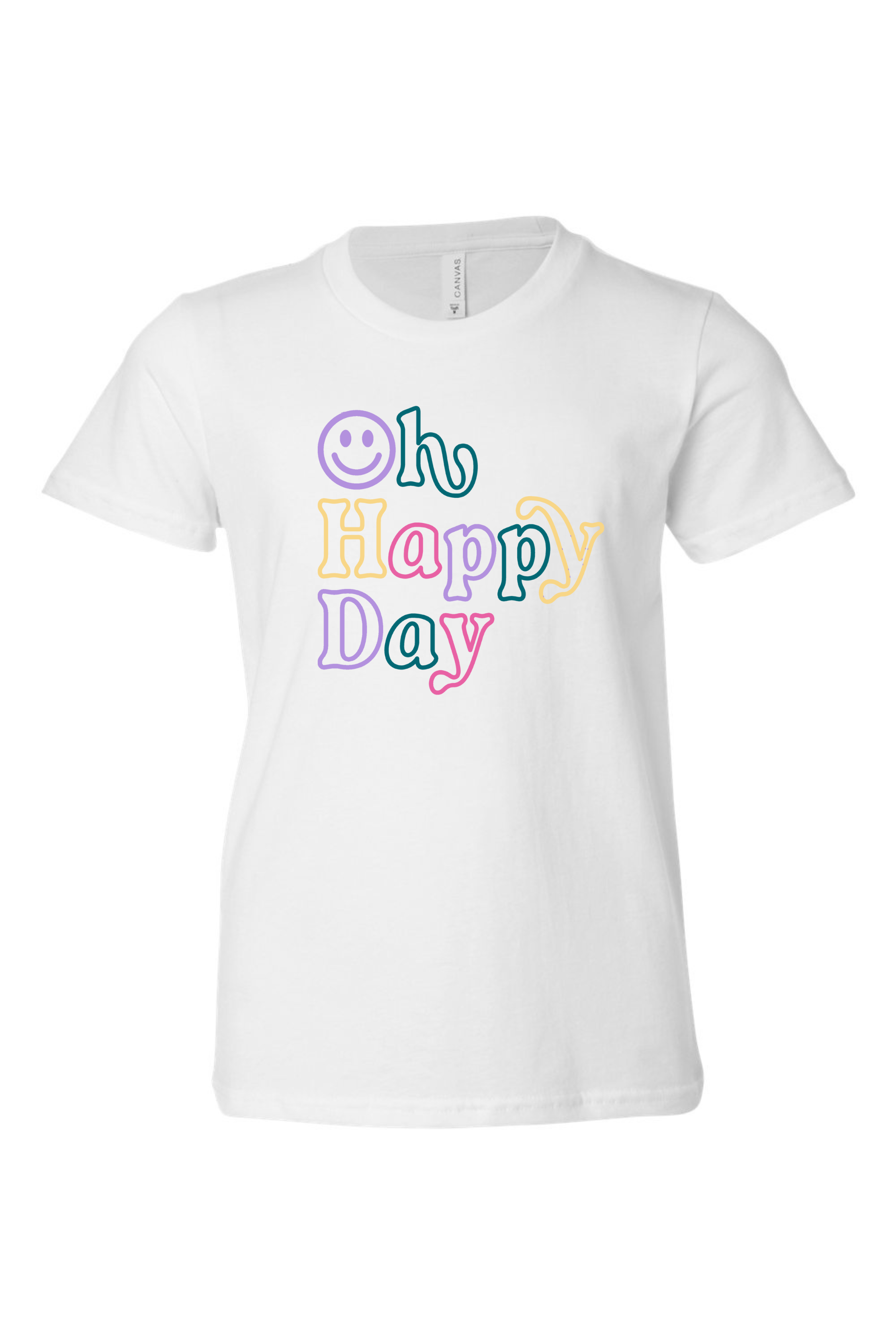 Oh Happy Day | Kids Tee-Youth - Tops - Tees-Sister Shirts-Sister Shirts, Cute & Custom Tees for Mama & Littles in Trussville, Alabama.