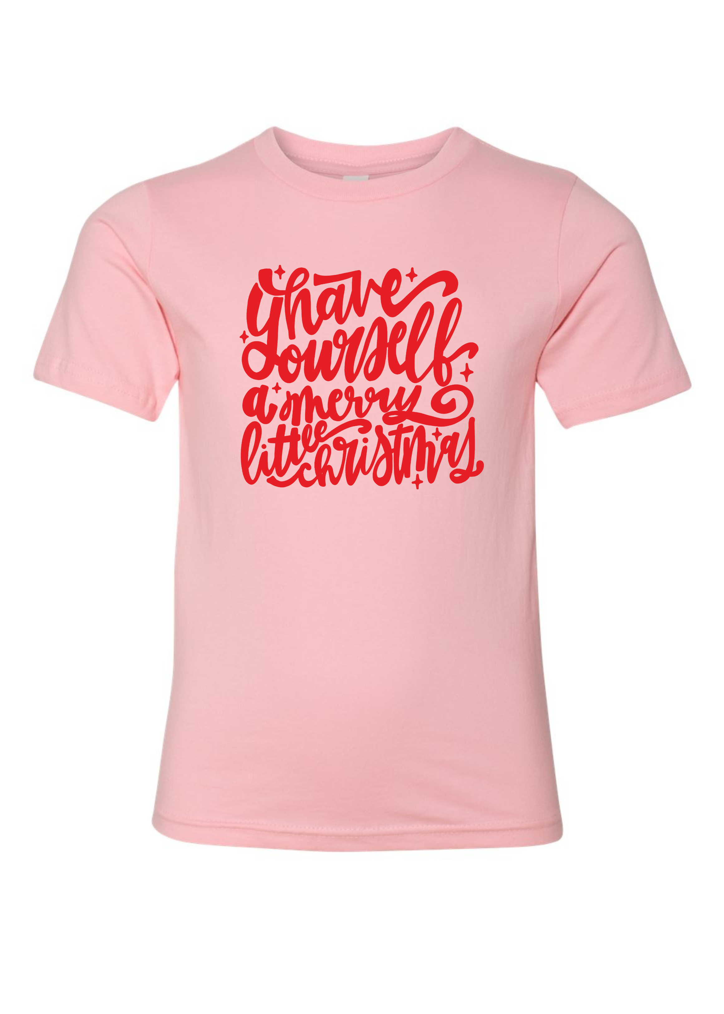 Merry Little Christmas | Youth Tee-Kids Tees-Sister Shirts-Sister Shirts, Cute & Custom Tees for Mama & Littles in Trussville, Alabama.