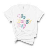 Oh Happy Day | Adult Tee-Womens - Tops - Tees-Sister Shirts-Sister Shirts, Cute & Custom Tees for Mama & Littles in Trussville, Alabama.