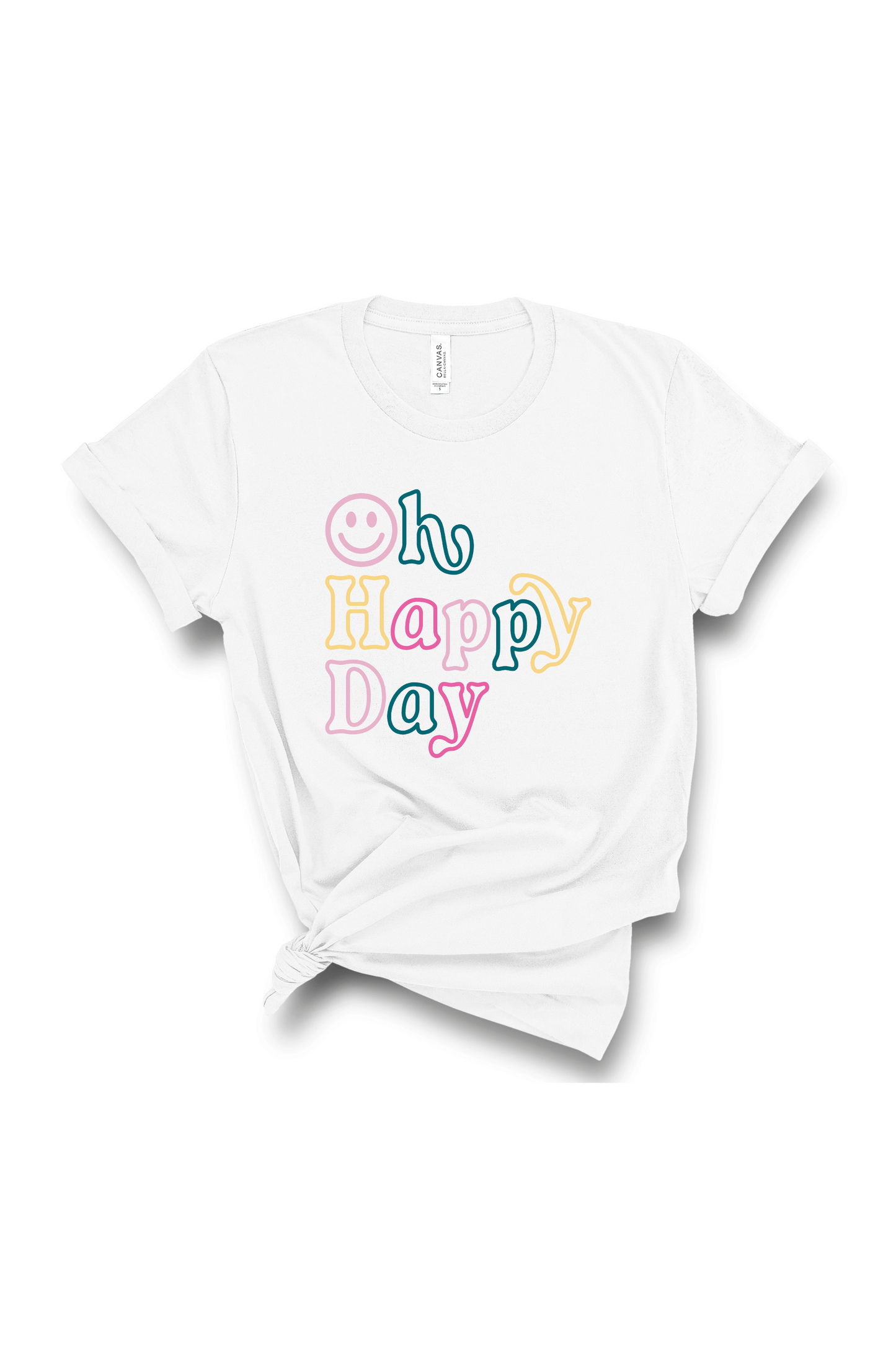 Oh Happy Day | Adult Tee-Adult Tee-Sister Shirts-Sister Shirts, Cute & Custom Tees for Mama & Littles in Trussville, Alabama.