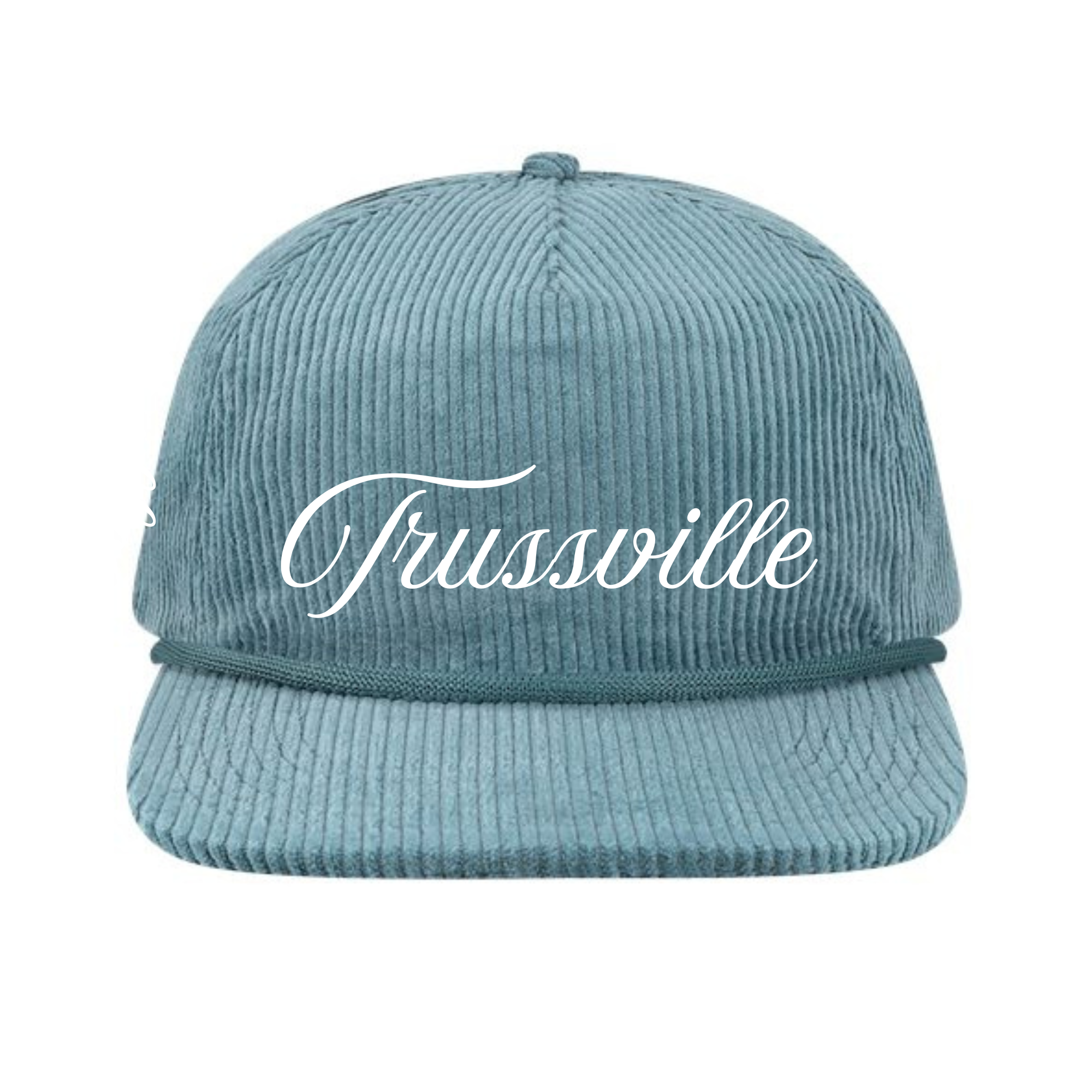 Trussville Script in Lake Blue | Adult Hat-Women - Accessories - Hats-Sister Shirts-Sister Shirts, Cute & Custom Tees for Mama & Littles in Trussville, Alabama.