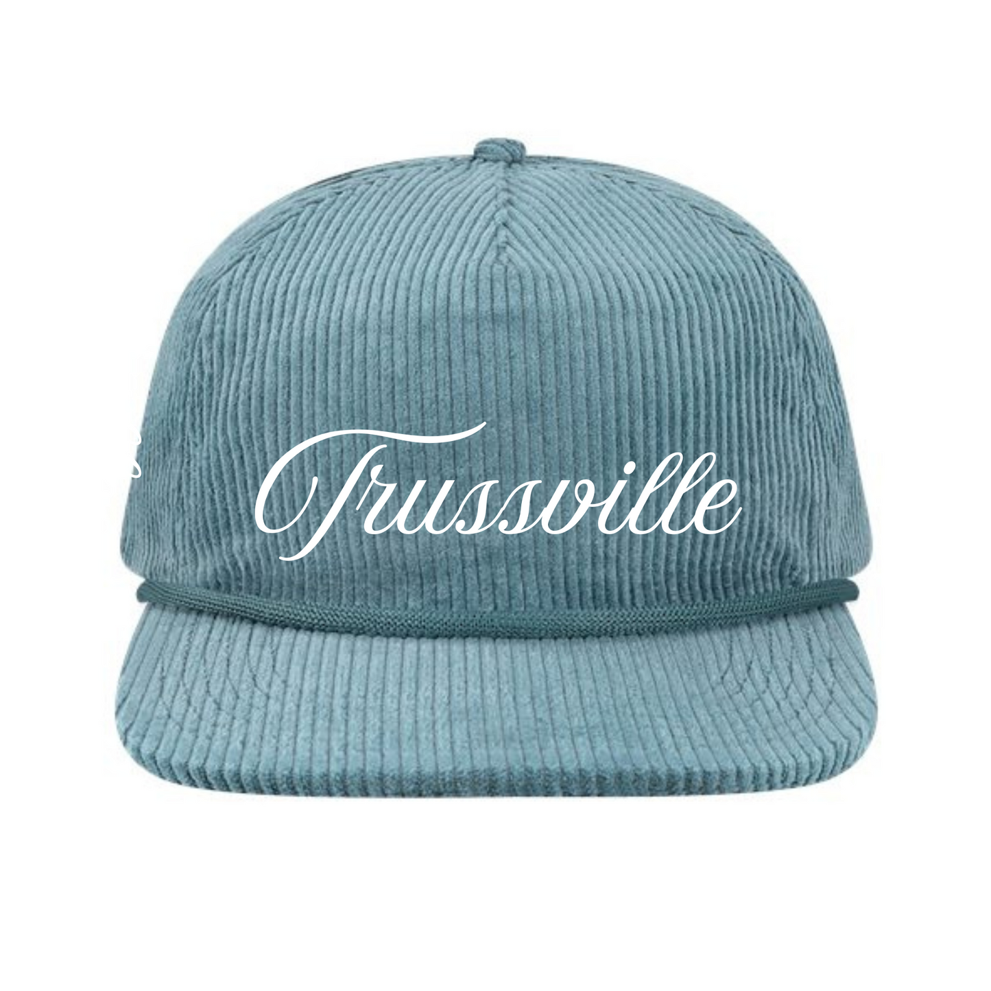 Trussville Script in Lake Blue | Adult Hat-Sister Shirts-Sister Shirts, Cute & Custom Tees for Mama & Littles in Trussville, Alabama.