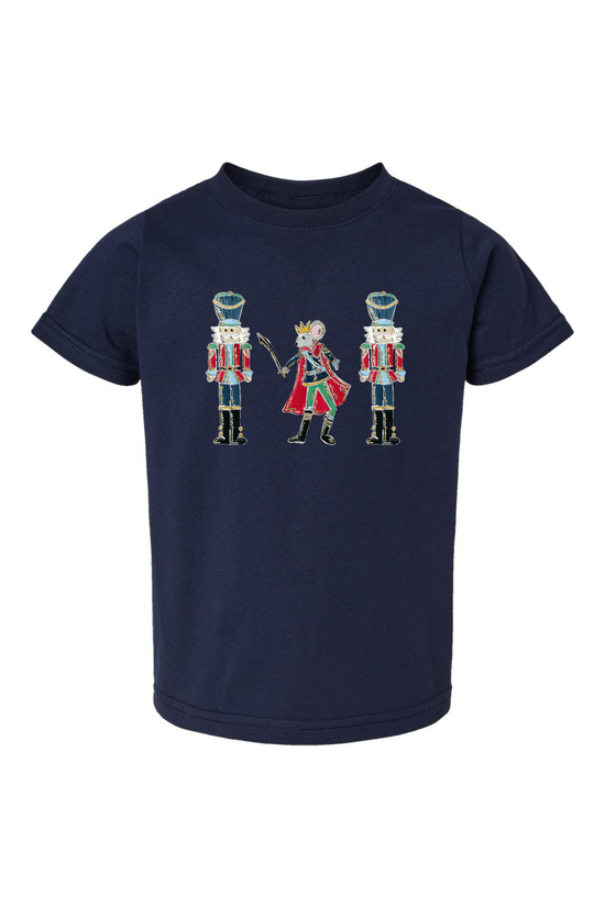 DL Designs Nutcracker | Kids Short Sleeve Tee-Kids Tees-Sister Shirts-Sister Shirts, Cute & Custom Tees for Mama & Littles in Trussville, Alabama.