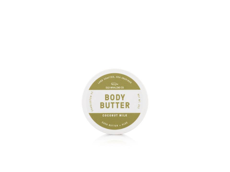 Travel Size Coconut Milk Body Butter (2oz)-Old Whaling Company-Sister Shirts, Cute & Custom Tees for Mama & Littles in Trussville, Alabama.