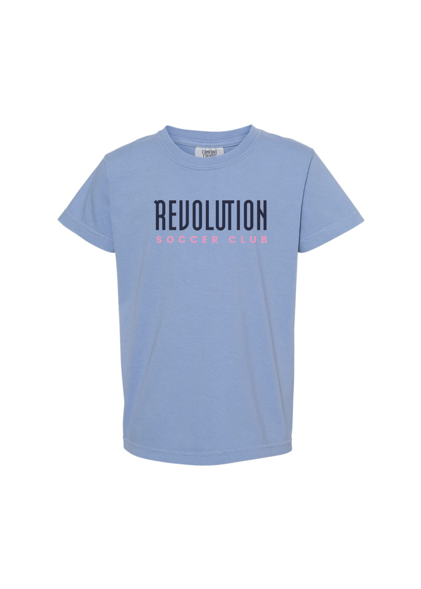Revolution Soccer Club | Youth Garment Dyed Tee-Youth - Tops - Tees-Sister Shirts-Sister Shirts, Cute & Custom Tees for Mama & Littles in Trussville, Alabama.