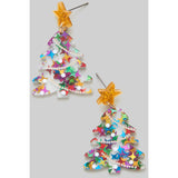 Tinsel & Twinkle | Christmas Tree Earrings-Women - Jewelry - Earrings-Girly-Sister Shirts, Cute & Custom Tees for Mama & Littles in Trussville, Alabama.