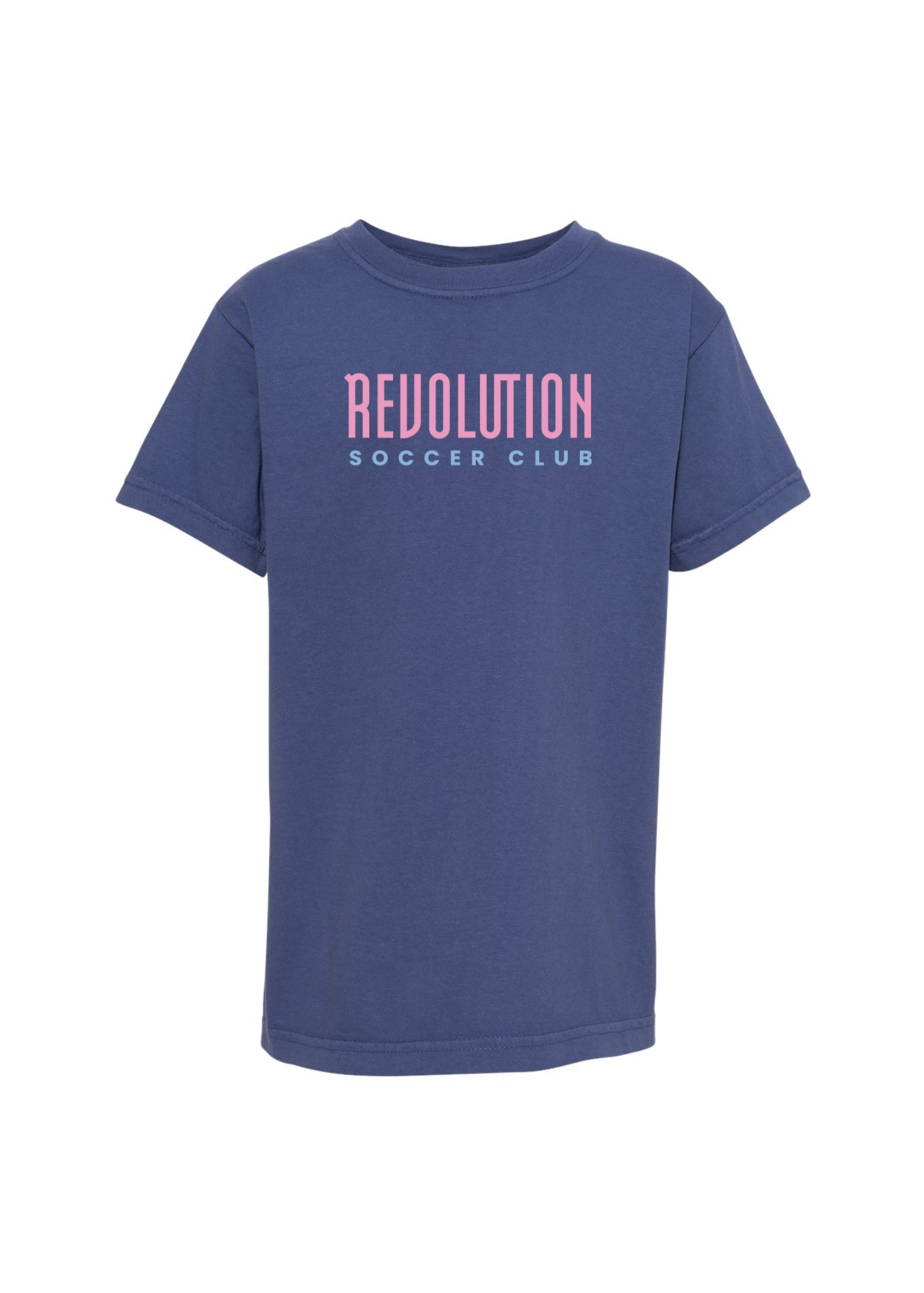 Revolution Soccer Club | Youth Garment Dyed Tee-Youth - Tops - Tees-Sister Shirts-Sister Shirts, Cute & Custom Tees for Mama & Littles in Trussville, Alabama.