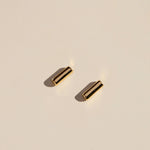 Gold Bar Stud Earrings-Women - Jewelry - Earrings-Nickel and Suede-Sister Shirts, Cute & Custom Tees for Mama & Littles in Trussville, Alabama.