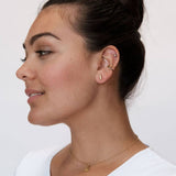 Gold Bar Stud Earrings-Women - Jewelry - Earrings-Nickel and Suede-Sister Shirts, Cute & Custom Tees for Mama & Littles in Trussville, Alabama.