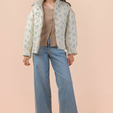 Vintage Bloom Quilted Jacket-Women - Outerwear - Jackets-Sister Shirts-Sister Shirts, Cute & Custom Tees for Mama & Littles in Trussville, Alabama.
